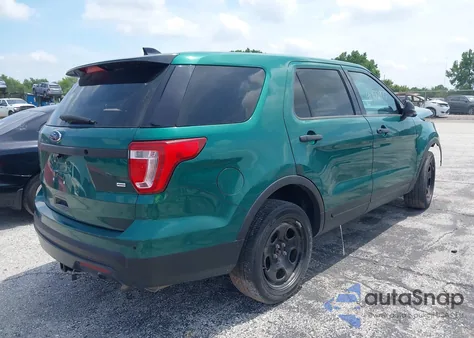 2016 Ford Police Interceptor from USA, damaged, VIN 1FM5K8AR2GGC15601